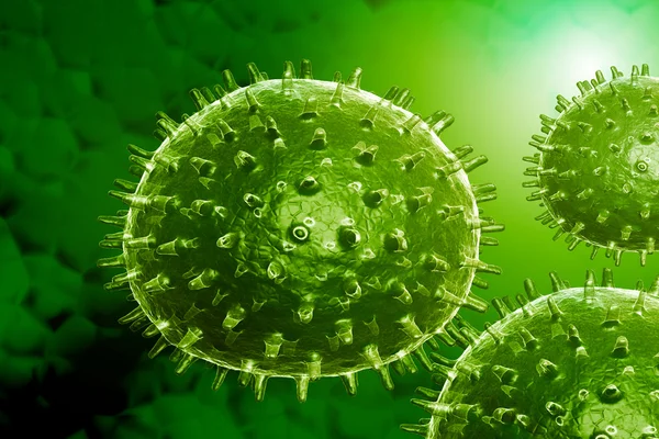 Virus de la gripe —  Fotos de Stock