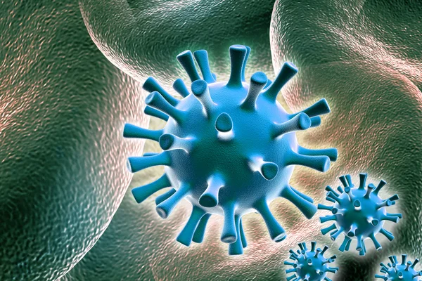 Herpes virus — Stock Photo, Image