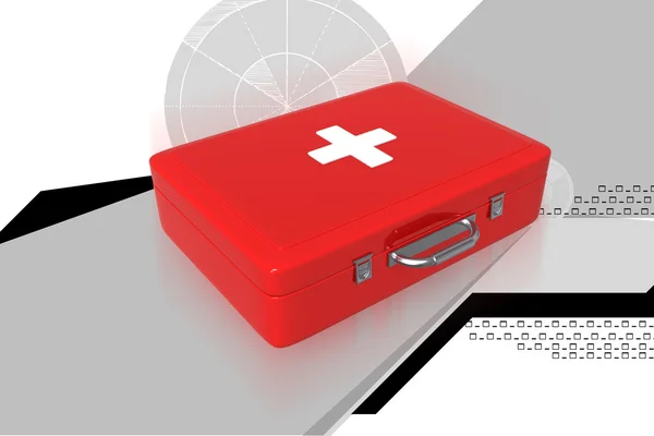 Caja de primeros auxilios — Foto de Stock