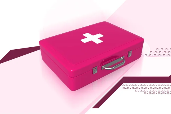 Krabička první pomoci — Stock fotografie