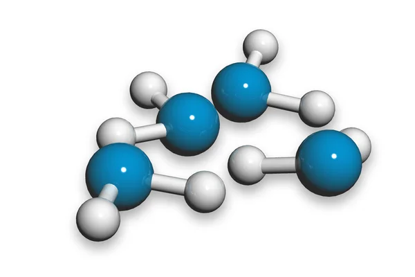 Water molecules — Stock Photo, Image
