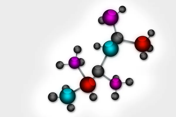 Molekularnej tło — Zdjęcie stockowe
