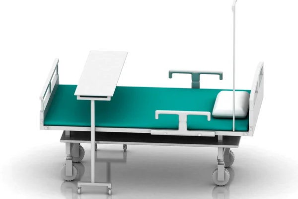 Nemocniční postel — Stock fotografie