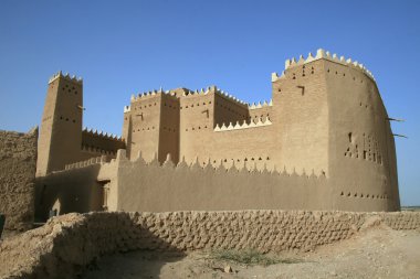 Saad ibn Saud Palace in Diriyah clipart