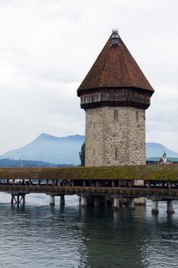 ünlü luzern chapel Köprüsü