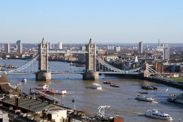 Λονδίνο. γέφυρα του Πύργου — Φωτογραφία Αρχείου