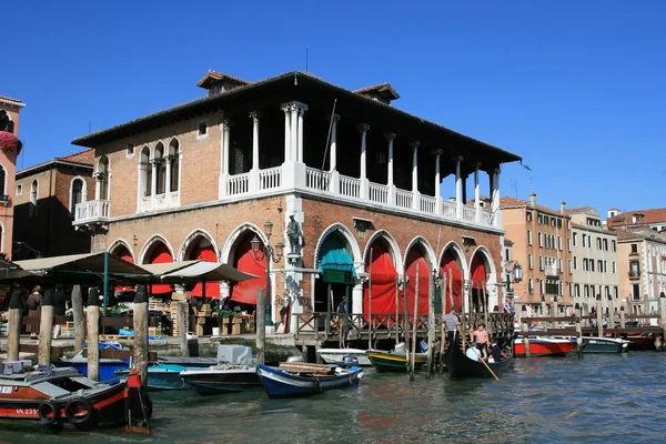 Gamla marknaden i Venedig — Stockfoto