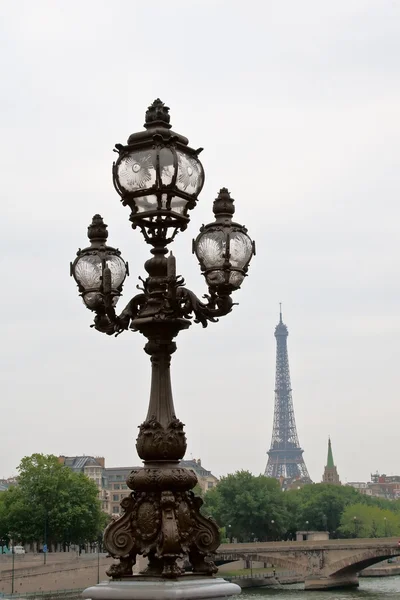 Γέφυρα του alexandre ΙΙΙ στο Παρίσι — Φωτογραφία Αρχείου