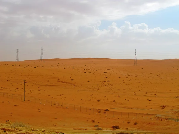Desierto de arena roja — Foto de Stock