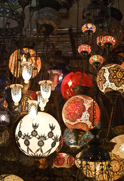 Traditional turkish lamps — Stock Photo, Image