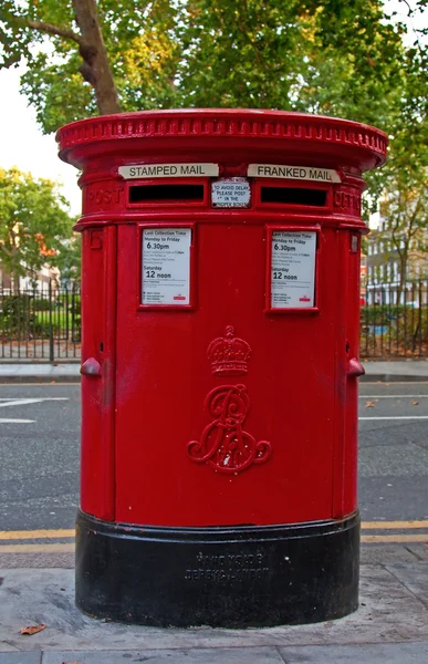 stock image London mail-box