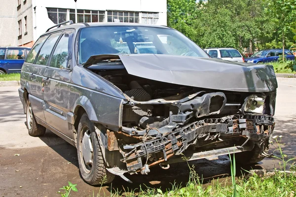 stock image Car damaged