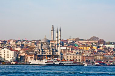 Istanbul harbor clipart