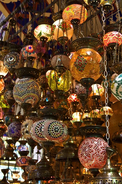 Traditionele Turkse lampen — Stockfoto
