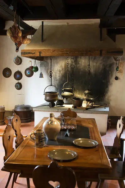 Старий кухня — стокове фото