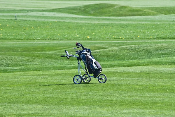 ゴルフ トロリー — ストック写真