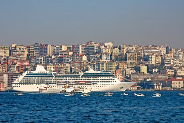 Стамбульский порт — стоковое фото