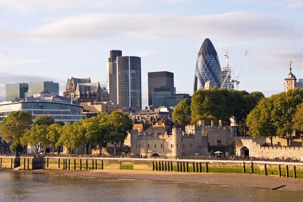 Modern London cityscape — Stock Photo, Image