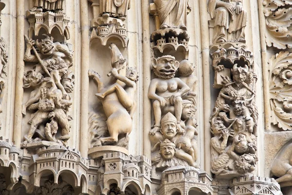 Fragmento de Notre Dame de Paris — Foto de Stock