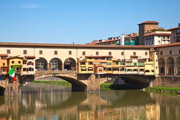 Oude brug in florence — Stockfoto