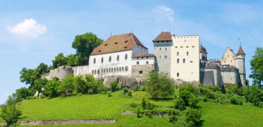 Lenzburg castle clipart