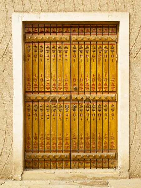Traditional arabic doorway — Stock Photo, Image