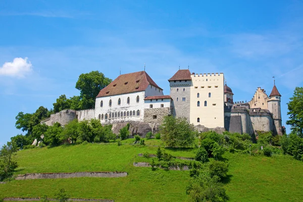 Lenzburg 城堡 — 图库照片