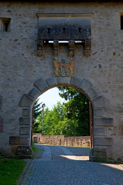 Puerta de entrada del castillo — Foto de Stock