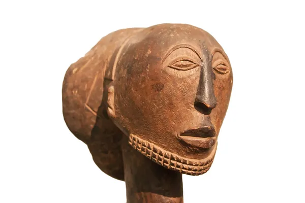 Drewniane maski afrykańskie — Zdjęcie stockowe
