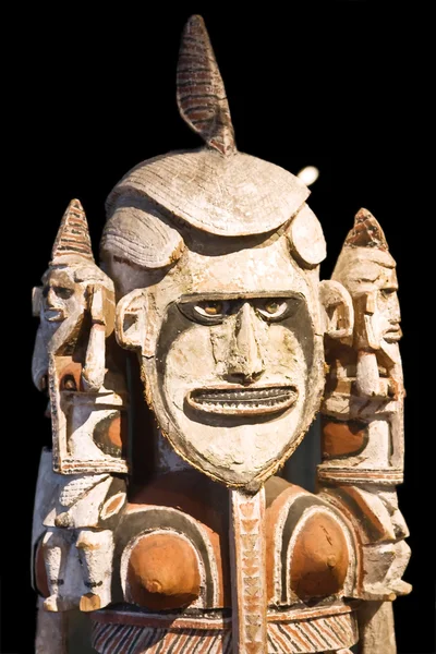 玻利尼西亚人雕像 — 图库照片