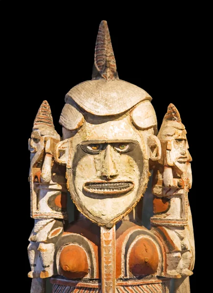Polynéský socha — Stock fotografie