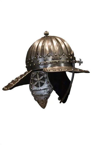 Исторический военный шлем — стоковое фото