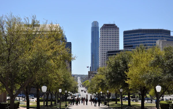 Vista di Austin street — Foto Stock