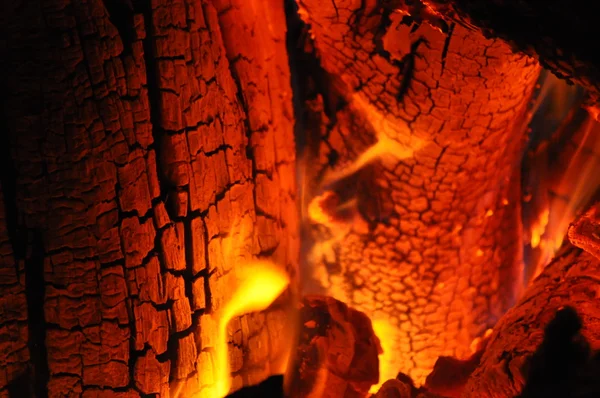 Tűz háttér — Stock Fotó