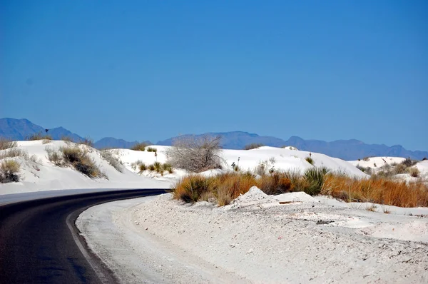 Vit sand New Mexico — Stockfoto
