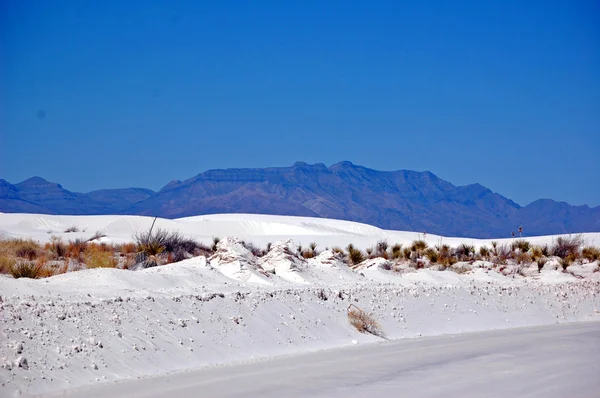 Fehér homok Új-Mexikó — Stock Fotó
