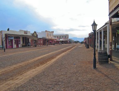 Street View of Tombstone Arizona clipart
