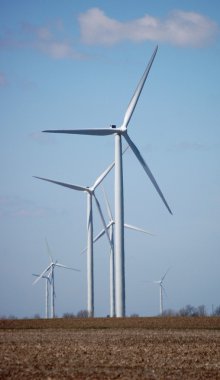 Wind Turbines clipart