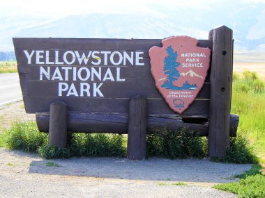 Yellowstone National Park View clipart