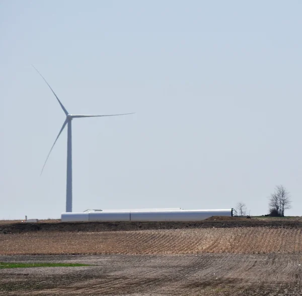 风力涡轮机 — 图库照片