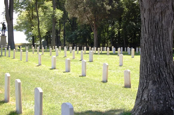 Johnson Adası Konfederasyon Mezarlığı — Stok fotoğraf
