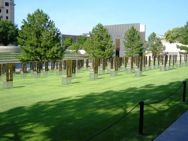 Památník bombardování Oklahoma city — Stock fotografie