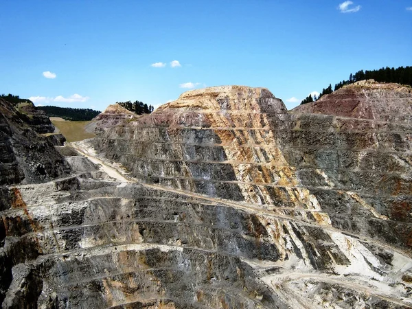 Homestake kopalni ołowiu Dakoty Południowej — Zdjęcie stockowe