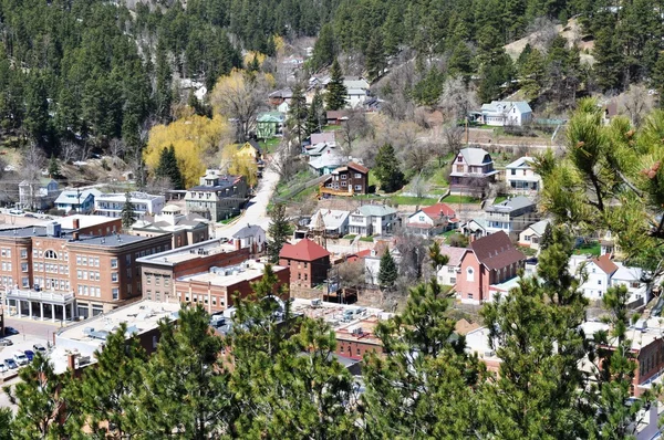 Deadwood - uitzicht op de stad — Stockfoto