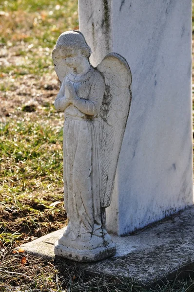 Cmentarza Anioł Cień — Zdjęcie stockowe