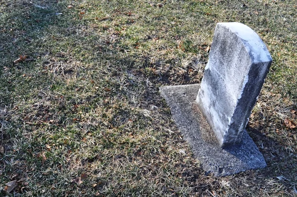 Cemetery Headstone Background — Stock Photo, Image