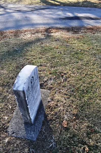 Hřbitově náhrobek pozadí — Stock fotografie
