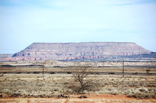 Deserto dell'Arizona e montagne — Foto Stock