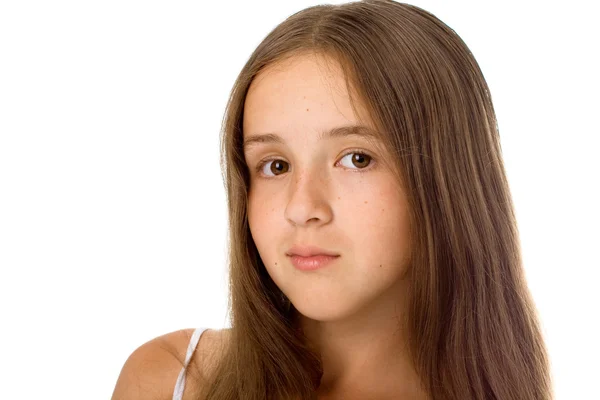 Portrét dospívající dívky — Stock fotografie