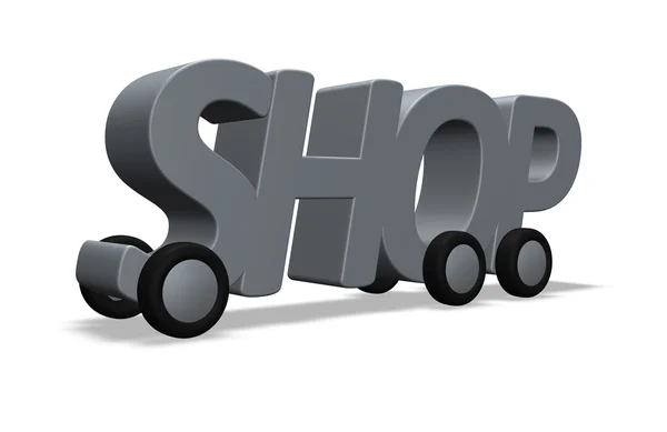 Shop on wheels — Stock Photo, Image